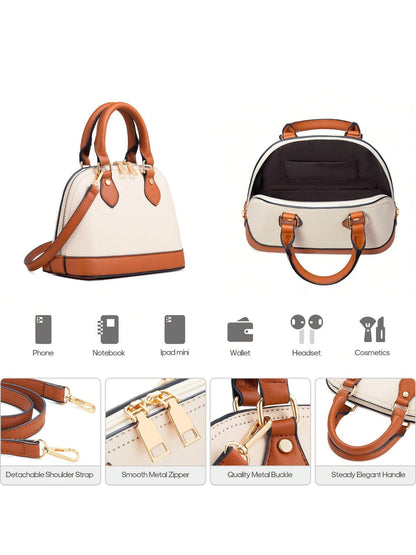 UKEIN Handbag Set, Purse Sets for Women, Tote Bag 4 Pcs, Fashion Purse Sets Women'S Handbags the Tote Bag Handbags Sets