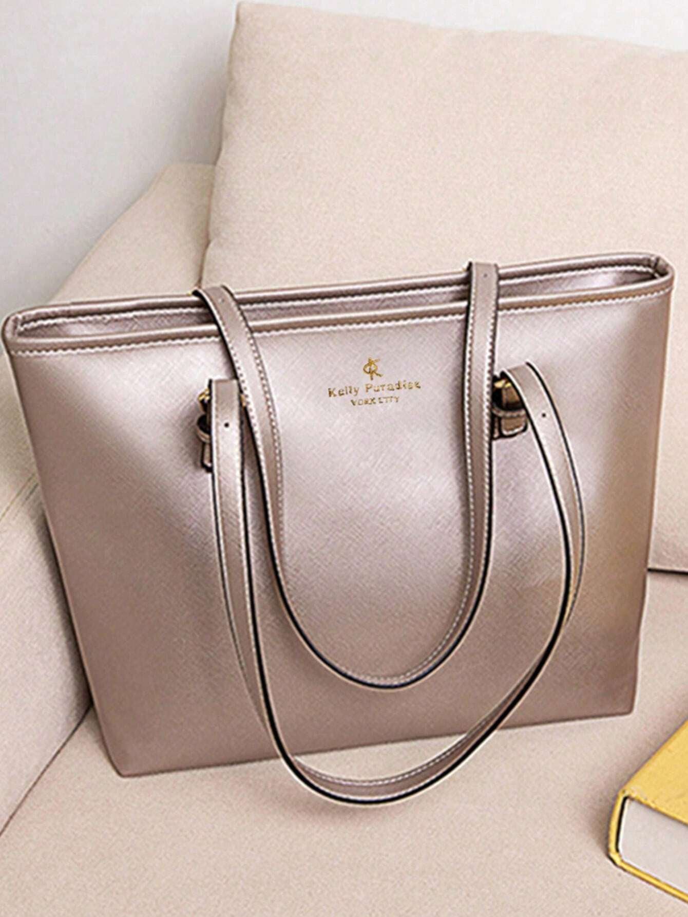 2025 New Women Large Shoulder Bag, European & American Fashion Ladies Handbag, Mummy Bucket Bag