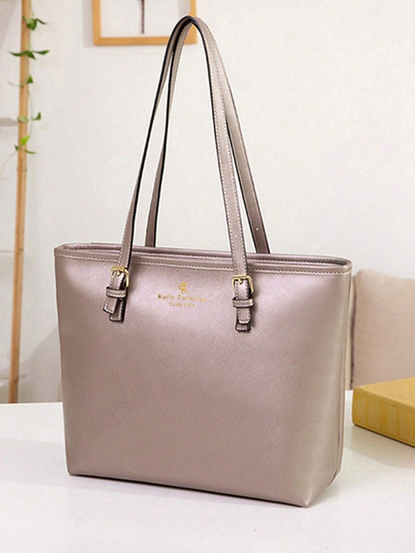 2025 New Women Large Shoulder Bag, European & American Fashion Ladies Handbag, Mummy Bucket Bag