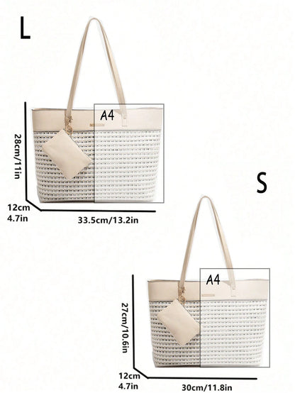 2025 New Women Large Shoulder Bag, European & American Fashion Ladies Handbag, Mummy Bucket Bag